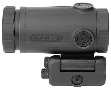 Holosun HM3XT HM3XT Magnifier Black Anodized Titanium 3x 0.58" x 0.77" Quick Detach Mount