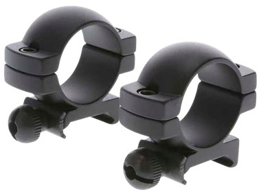 TruGlo TGTG8960B1 Lightweight Scope RingsMatte Black 1" Medium