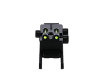 Truglo TG944C Pro Magnum Gobble-Dot Winchester Super X3 Red Fiber Optic Green Fiber Optic Black