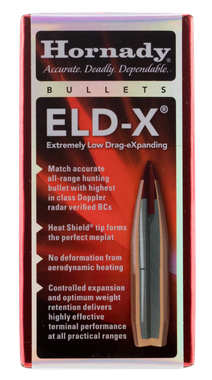 Hornady 25418 ELD-X25 Cal .257 110 gr Extremely Low Drag eXpanding 100 Per Box/ 25 Case