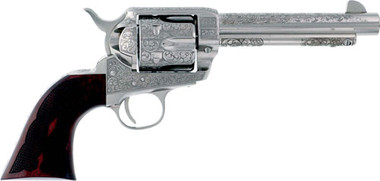357MAG 5.5" ENGRAVED NICKELCIMARRON BUFFALO BILL CODY