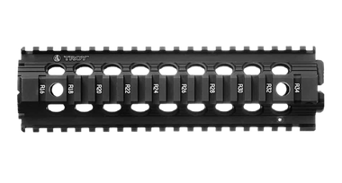 Troy Ind SRAIMRFD9BT00 Drop In Accessory Rail AR-15 Black Hardcoat Anodized Aluminum