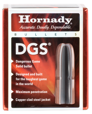 Hornady 4507 DGS45 Cal .458 500 gr Full Metal Jacket Round Nose 50 Per Box/ 15 Case