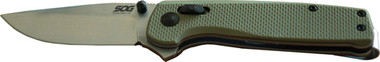 EDGE 2.95" BLADE OLIVE DRABSOG KNIFE TERMINUS XR G10 PLN