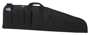 US PeaceKeeper P20035 MSR Case Water Resistant Black 600D Polyester w/ Brushed Tricot Liner 2" Padding & Lockable Zippers