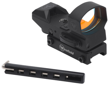 Firefield FF26022 Impact Reflex Sight Matte Black 1 x 33 mm x 23 mm 3 MOA/5 MOA Red Dot Multi Reticle