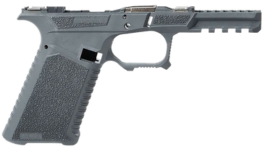 Sct Manufacturing 0225010100IC Full SizeCompatible w/ Gen3 17/22/31 Gray Polymer Frame Aggressive Texture Grip Includes Locking Block