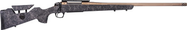 24" RAIL BRNZ/BLACK W/BRNZ WEBCVA CASCADE LR HUNTER 7MM RM