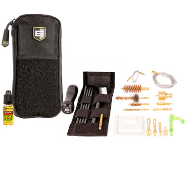Badge Clean Kit 5.56/9MM 12GA Rod & Pullthru w/Po