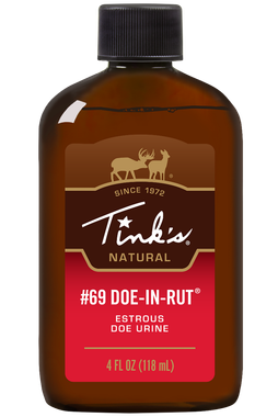 Tinks W6202 #69 Doe-In-Rut Deer Attractant Doe In Estrus Scent 4 oz Bottle