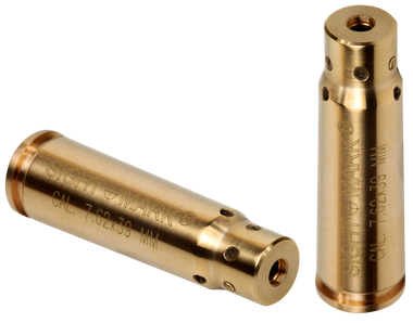 Sightmark SM39002 BoresightRed Laser for 7.62x39mm Brass Includes Battery Pack & Carrying Case