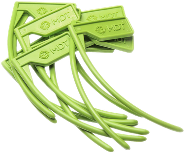 Mdt Sporting Goods Inc 104544GRN Chamber FlagFor 22 Cal and Up Black Green 10 Pack