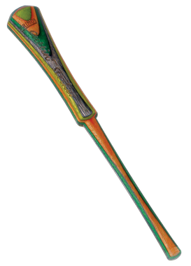 Primos PS1508 Cuttin StrikerStriker Call Turkey Hen Sounds Attracts Turkeys Multi Color Laminated Wood
