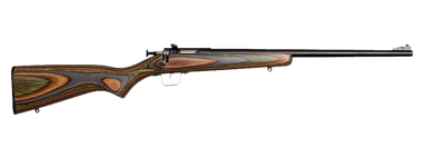Chipmunk 00005 Gen222 LR 1rd 16.10" Blued Tapered Single Shot Barrel, Fixed Camo Laminate Stock