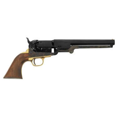 Pietta 1851 Navy Revolver .36 Cal6rd Capacity 7.5" Barrel Case Hardened Frame Wood Grips