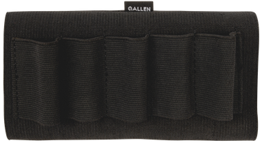 Allen 205 Shotgun Shell HolderBlack Elastic 5rd Shotgun Buttstock Mount
