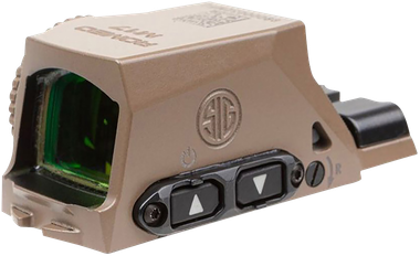 Sig Sauer Electro-Optics SORM1700 Romeo-M17Coyote Tan 1 x 24 mm 2 MOA Red Dot/32 MOA Circle Multi Reticle