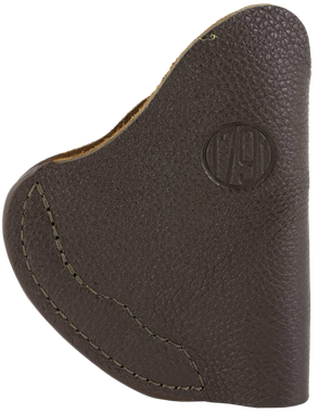 1791 Gunleather FCD2BRWL Fair ChaseIWB Size 02 Brown Leather Deer Hide Belt Clip Fits Ruger LCR Left Hand