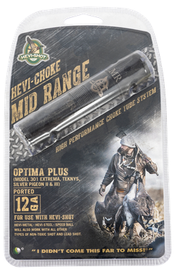 HEVI-Shot 550124 Hevi-Choke Waterfowl Beretta Optima Plus 12 Gauge Mid-Range Ported 17-4 Stainless Steel