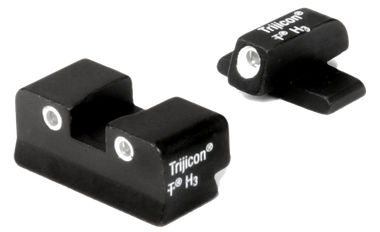 Trijicon 600481 Bright & Tough Night SightsGreen/Tritium White Outline Front Sight-Green/Tritium White Outline Rear Sight Springfield Armory XD/XD-M/XD-S