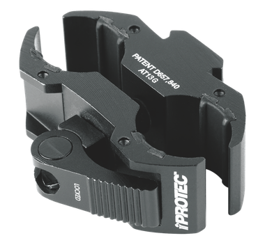 iProtec 6108 Universal Long Gun MountBlack Anodized