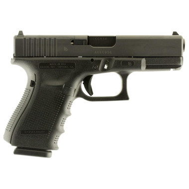 Glock 19 Gen 4 MOS Compact Handgun 9mm Luger 15/rd Magazines (3)4.02" Barrel Black USA