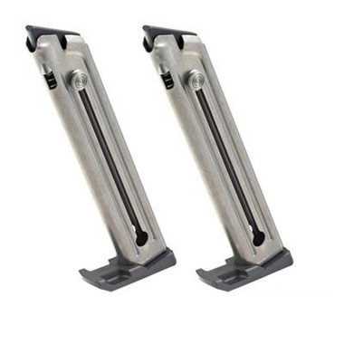 Ruger Handgun Magazine Black 2-Pack for Mark IV 22/45 & Mark IV 22/45 Lite .22LR 10/rd