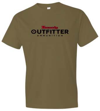 Hornady Gear 31364 Big BuckCoyote Brown, Cotton Short Sleeve, Semi-Fitted, XL