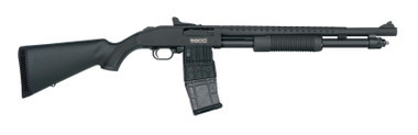 MOSSBERG 590M MAG FED 12GA SHTGN 10+1 18.5" W/ HEAT SHIELD