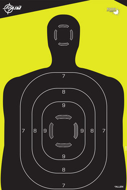 5-PK 12"X18"ALLEN EZ AIM SPLASH SILHOUETTE