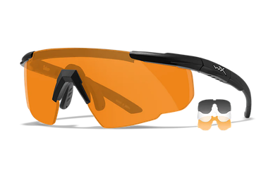 Wiley X 308 Saber AdvancedSmoke Gray/Clear/Light Rust Lens Polycarbonate Matte Black Frame