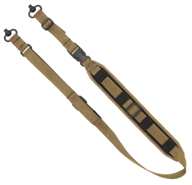 GrovTec US Inc GTSL129 QS 2-Point Sentinel Coyote Brown Adjustable Rifle/Shotgun