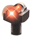 6-48 THREAD FIBER OPTIC REDTRUGLO SIGHT STAR BRITE DELUXE