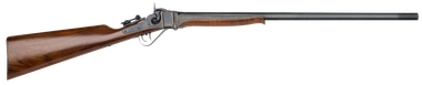 Chiappa Firearms 920188 Little SharpsFull Size 22 LR 1 Shot 24" Blued Octagon Barrel, Color Case Hardened Receiver, Oiled Walnut Straight Fixed Stock, Right Hand