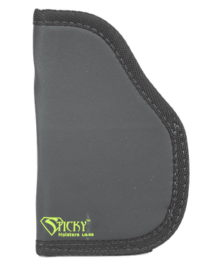 Sticky Holsters LG6SMOD LS LG-6SBlack/Green Latex Free Rubber Fits 3-4" Large Auto w/Laser Ambidextrous