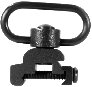 Aim Sports MT030 Sling Rail MountBlack Anodized 1.41" Quick Detach w/Push Button Aluminum Picatinny/Weaver