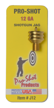 Pro-Shot J12 Jag12 Gauge Shotgun #5/16-27 Thread Spear Tip Brass
