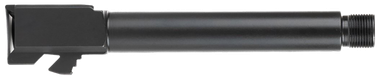 Ballistic Advantage BAPSG175T1Q Premium SeriesThreaded/Spiral Fluted, 9mm Luger, Black QPQ, Fits Glock 17 Gen 5