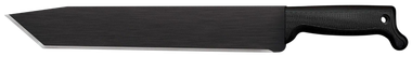 Cold Steel CS97BTMS Tanto13" Black Matte Baked-On Anti Rust 1055 Carbon Steel Blade/ Black Polypropylene Handle 15.63" Long Includes Sheath