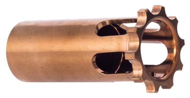 RUGGED SUPPRESSOR OP009 OEM Internal Shoulder Piston Copper 1/2"-28 tpi