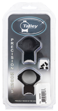 Talley 940793 Scope Mount/Ring ComboBlack Anodized Aluminum 1" Tube Savage 93R/B.Mag/Mark II Medium Rings 0 MOA
