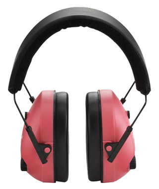 Champion Targets 40975 Electronic Muffs25 dB Over the Head Pink/Black