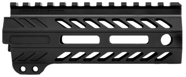 Angstadt Arms AA055HGMLT Ultra Light Handguardmade of Aluminum with Black Anodized Finish, M-LOK Style, Picatinny Rail & 5.50" OAL for AR-15 Includes Hardware
