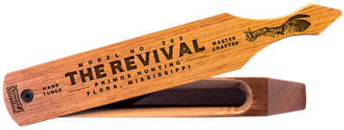 Primos PS262 RevivalBox Call Attracts Turkeys Brown Wood