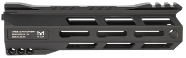 Rise Armament RA905075BLK RA-905 Handguard made of 6061-T6 Aluminum with Black Anodized Finish M-LOK Design Picatinny Rail & 7.50" OAL for AR-15