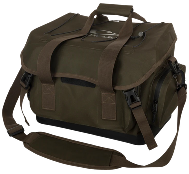 Drake Waterfowl DA4300GTB2 HND Blind BagMedium Green Timber Interior Storage Pockets, 3 Large Exterior Pockets, Carry Handles/Adj. Strap