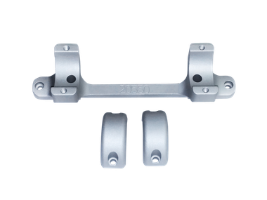 DNZ 20550S Game Reaper-Tikka Scope Mount/Ring Combo Silver 1"