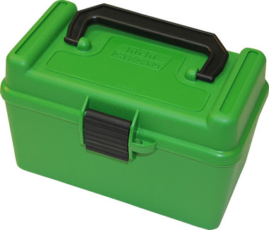 LG RIFLE 220 SWIFT-30/06 GREENMTM DELUXE AMMO BOX 50-ROUNDS