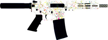 7.5" S/S BBL SPLATTER WHITEGLFA AR15 PISTOL 223 WYLDE