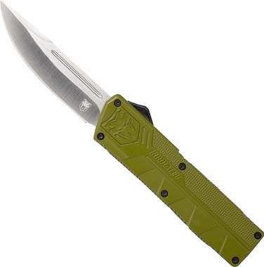 OD GREEN 3.25" DROP POINTCOBRATEC LIGHTWEIGHT OTF